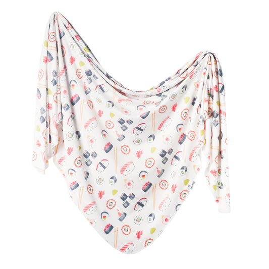 Knit Swaddle Blanket - Baja