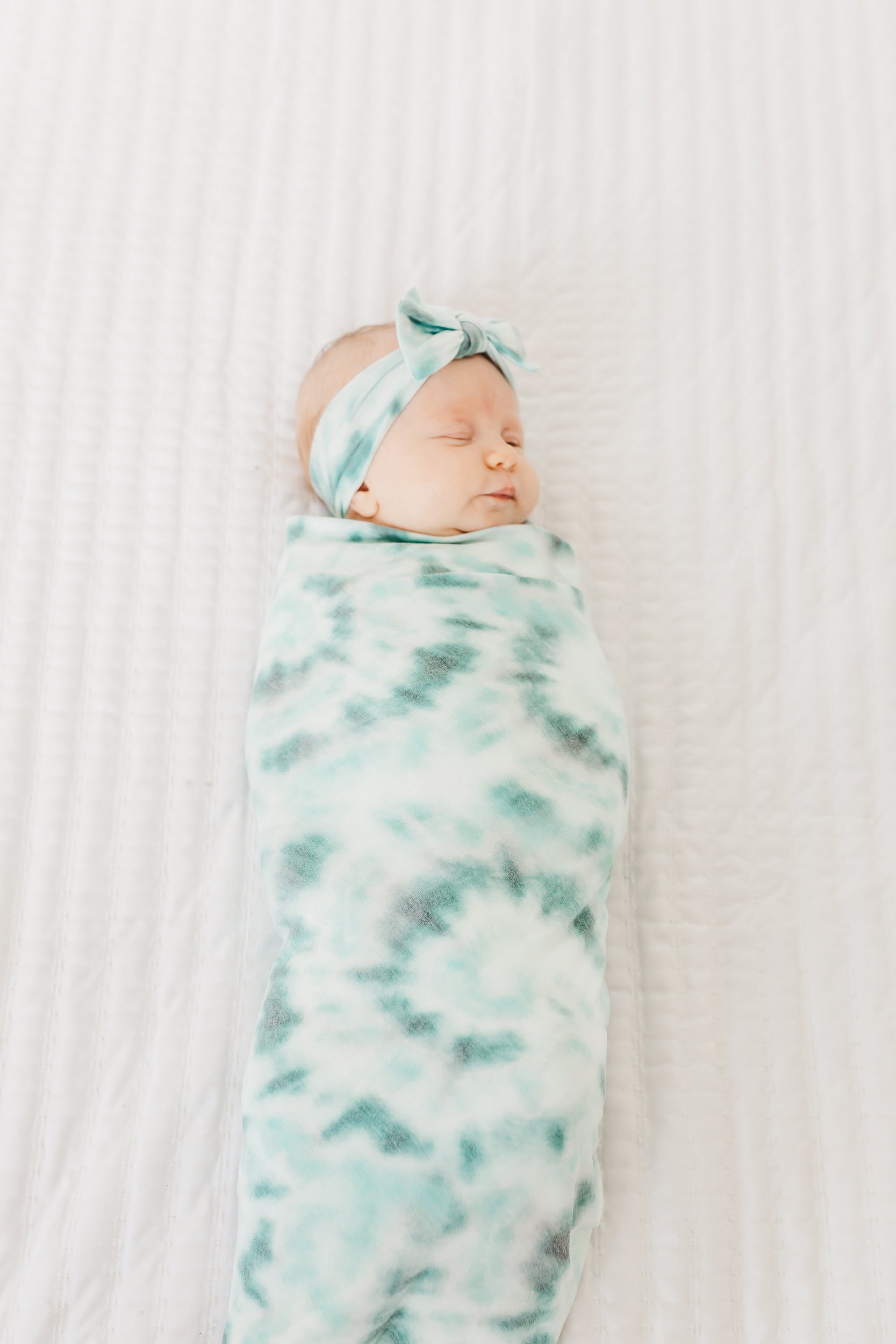 Knit Swaddle Blanket - Bahama