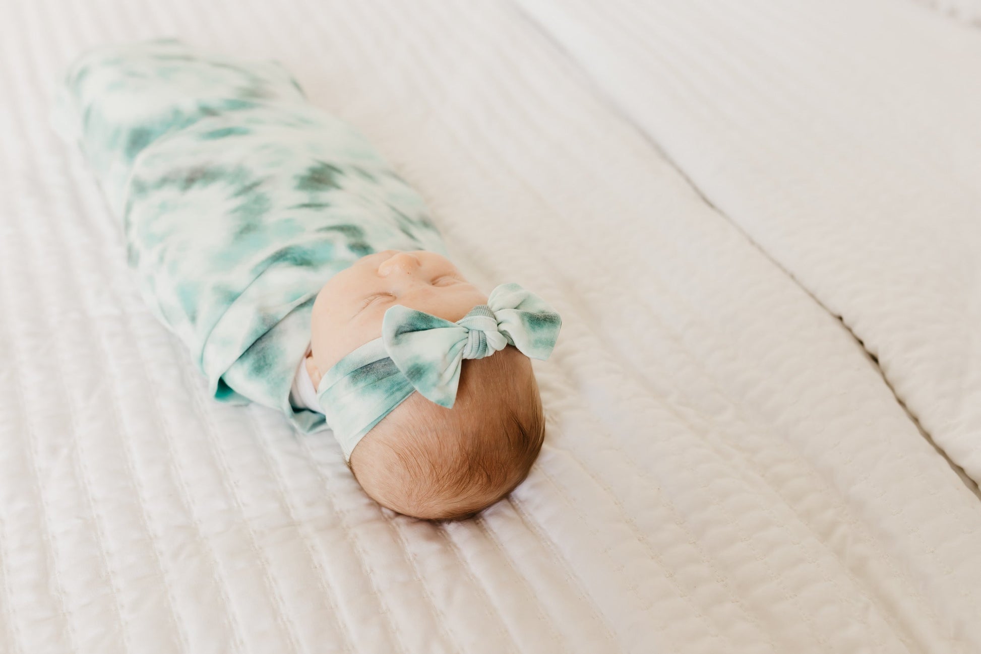 Knit Swaddle Blanket - Bahama