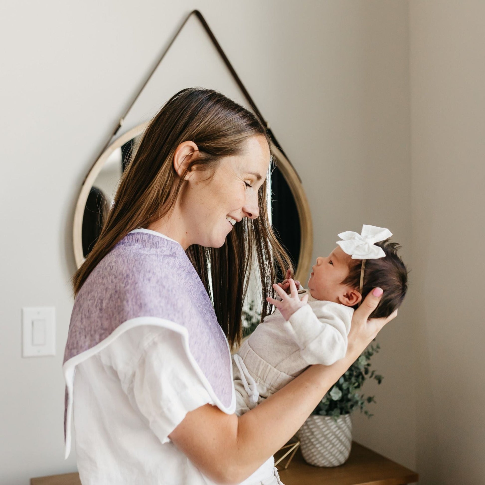 3 Pack Premium Burp Cloths - Lacie