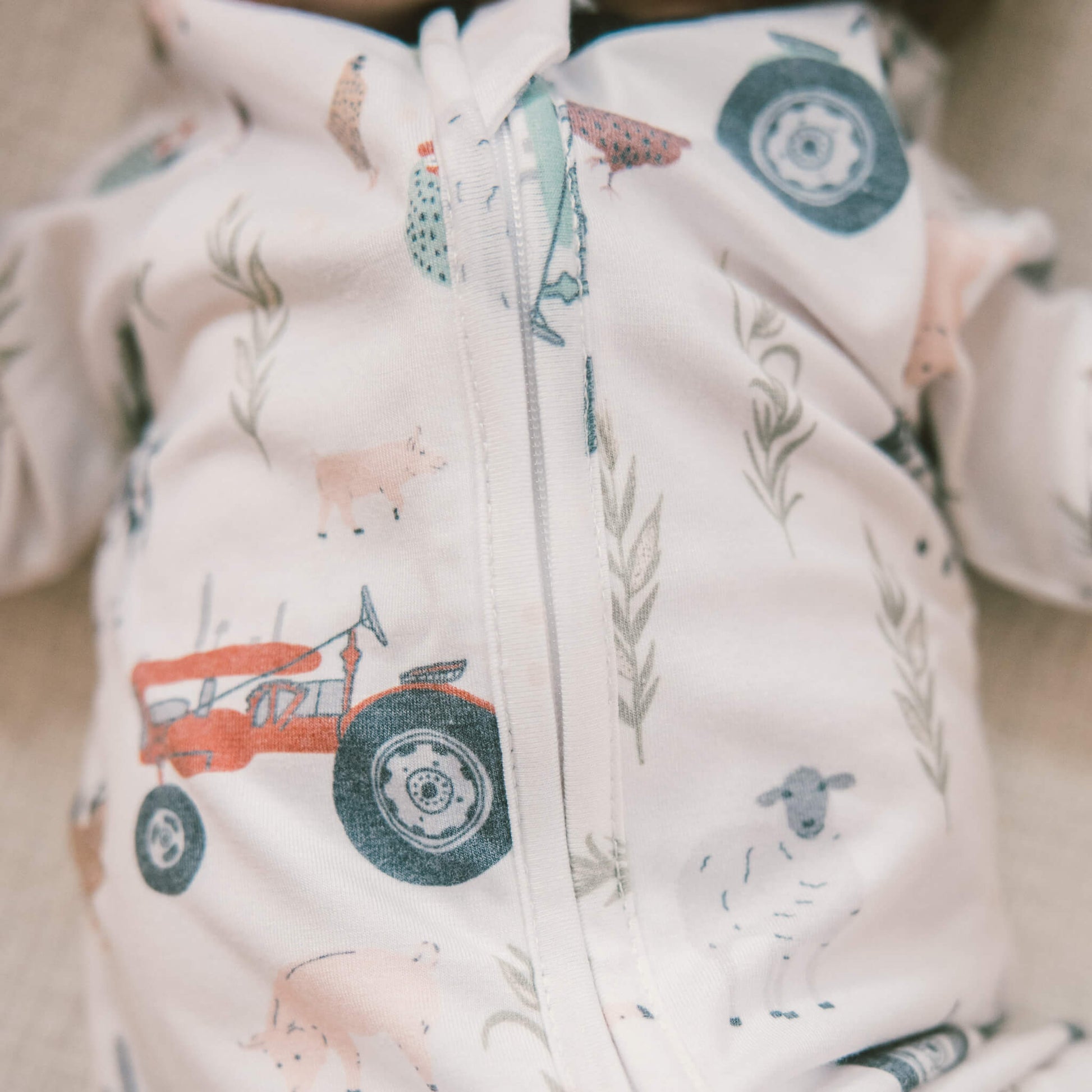 Zip-Up Footie Pajama - Jo